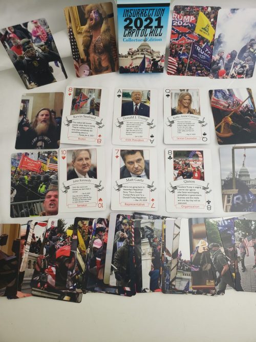 Insurrection 2021 Capitol Hill Playing Cards (Collector's Edition)